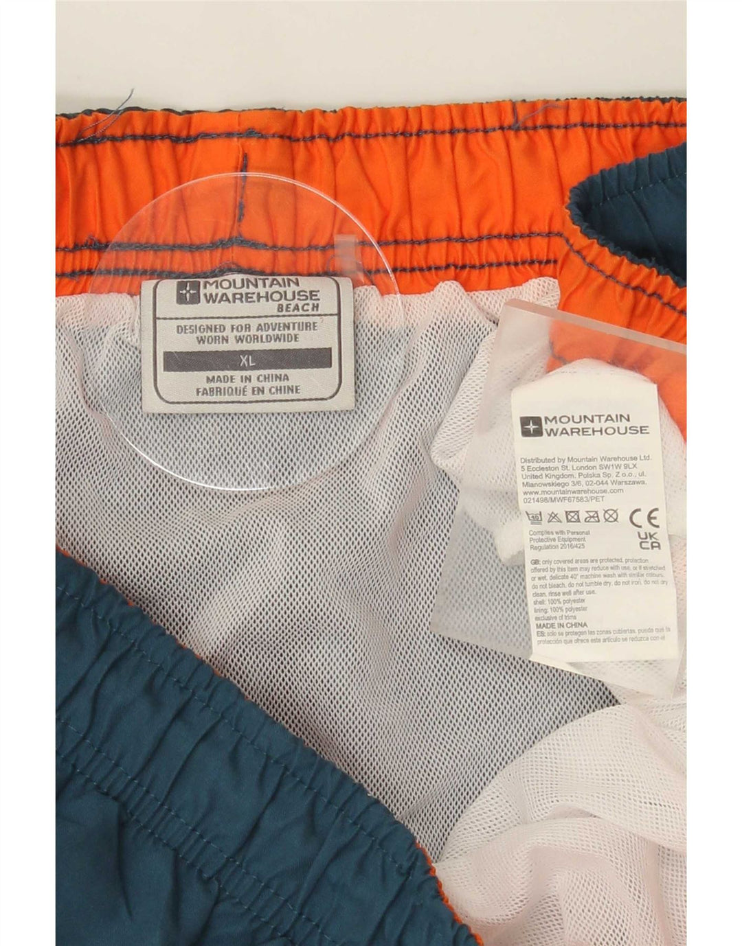 Mountain Warehouse muške kratke hlače za plivanje XL zeleni poliester