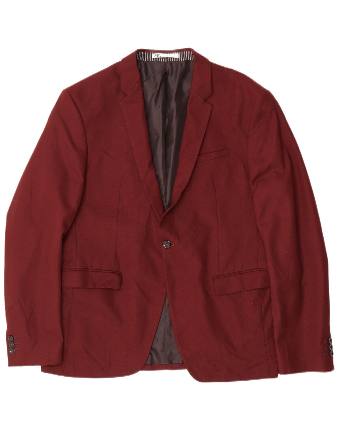 Zara muška jakna s 1 gumbom EU 54 XL bordo