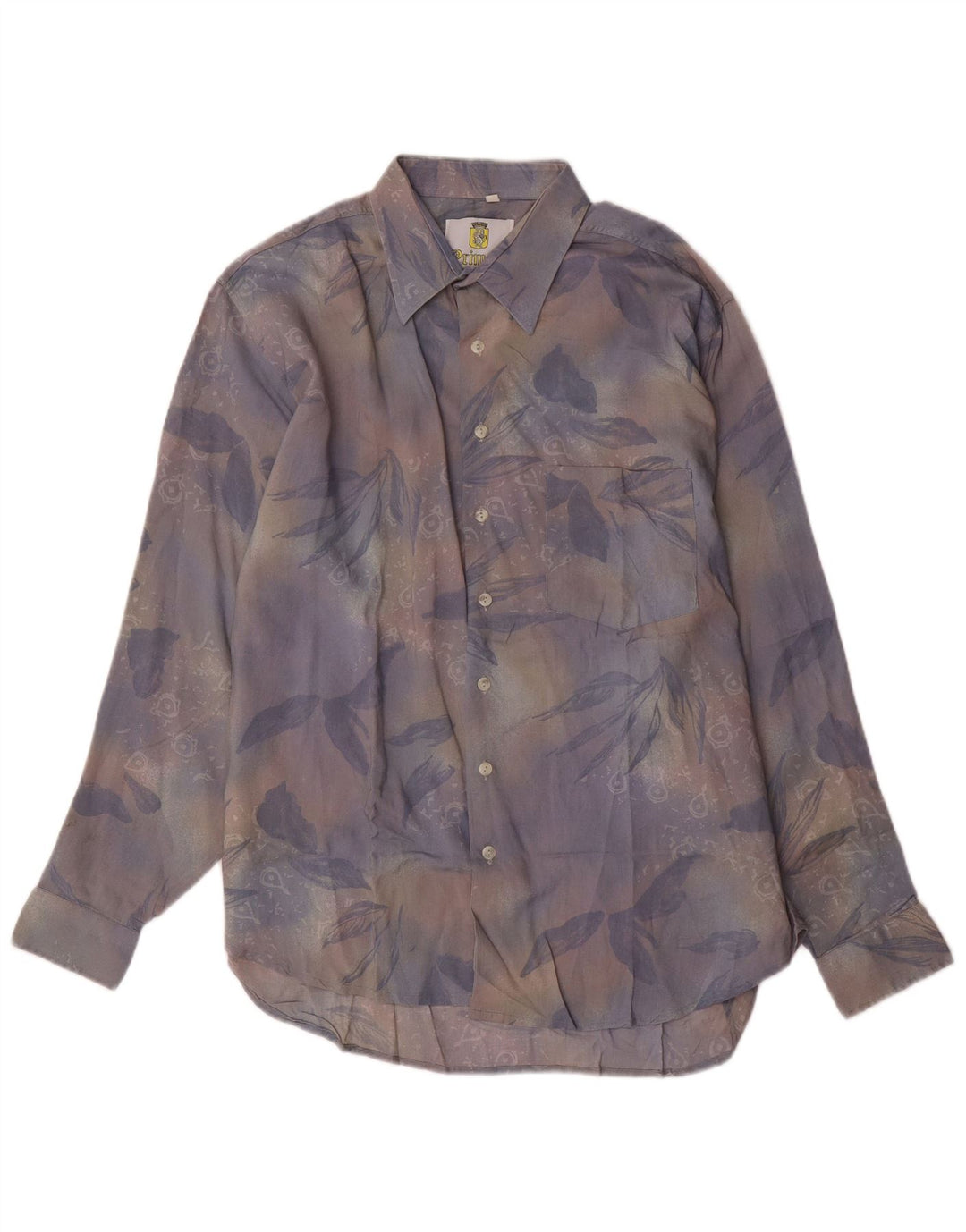 VINTAGE muška košulja velika raznobojna cvjetna viskoza