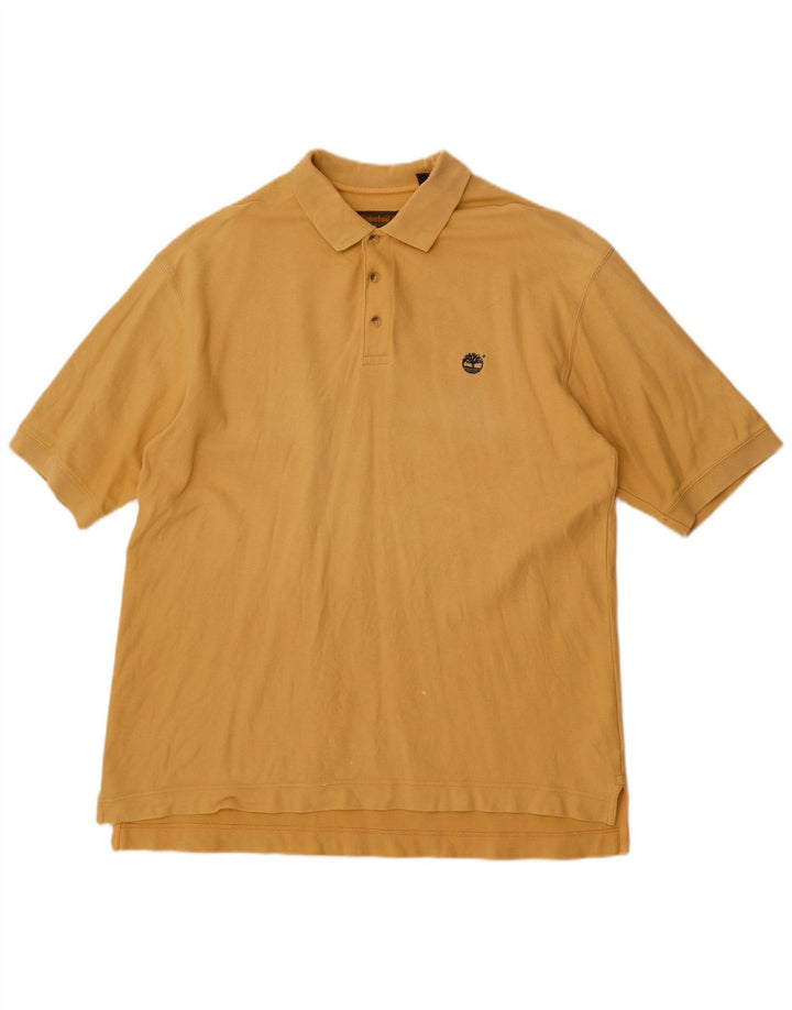 Timberland muška polo majica velika žuta pamučna