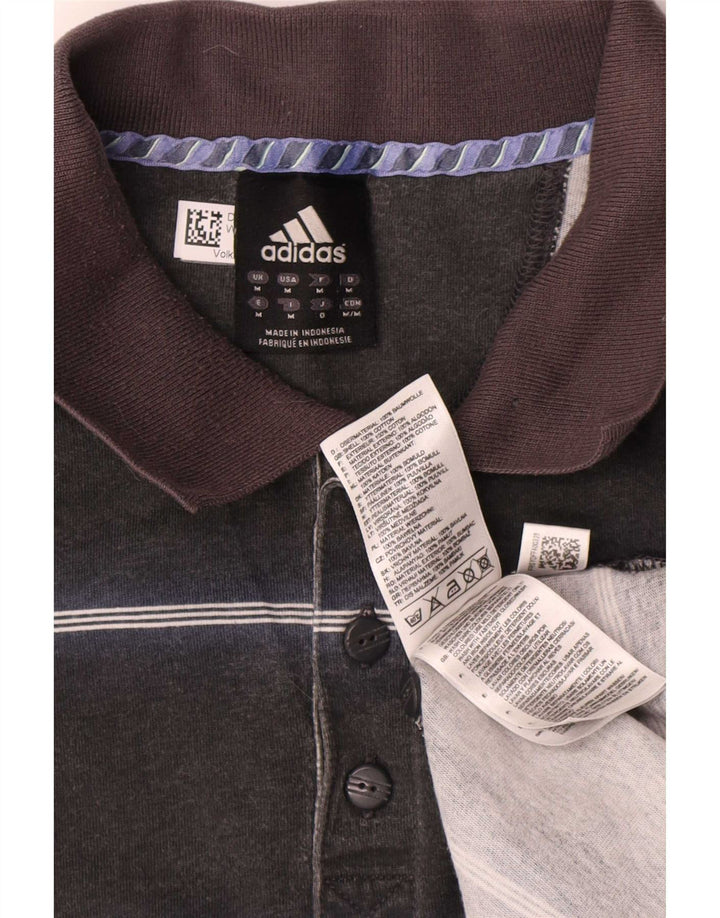 Adidas muška polo majica srednje crne pruge, pamuk