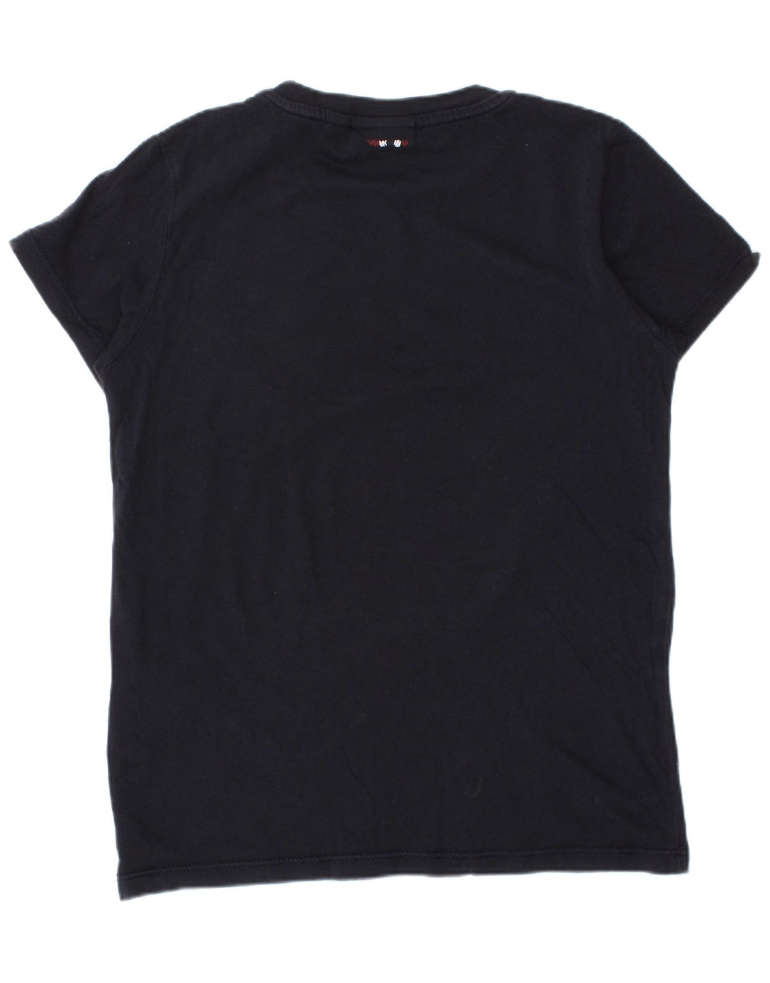 NAPAPIJRI Boys Geographic Graphic T-Shirt Top 7-8 Years Mornarsko plavi pamuk