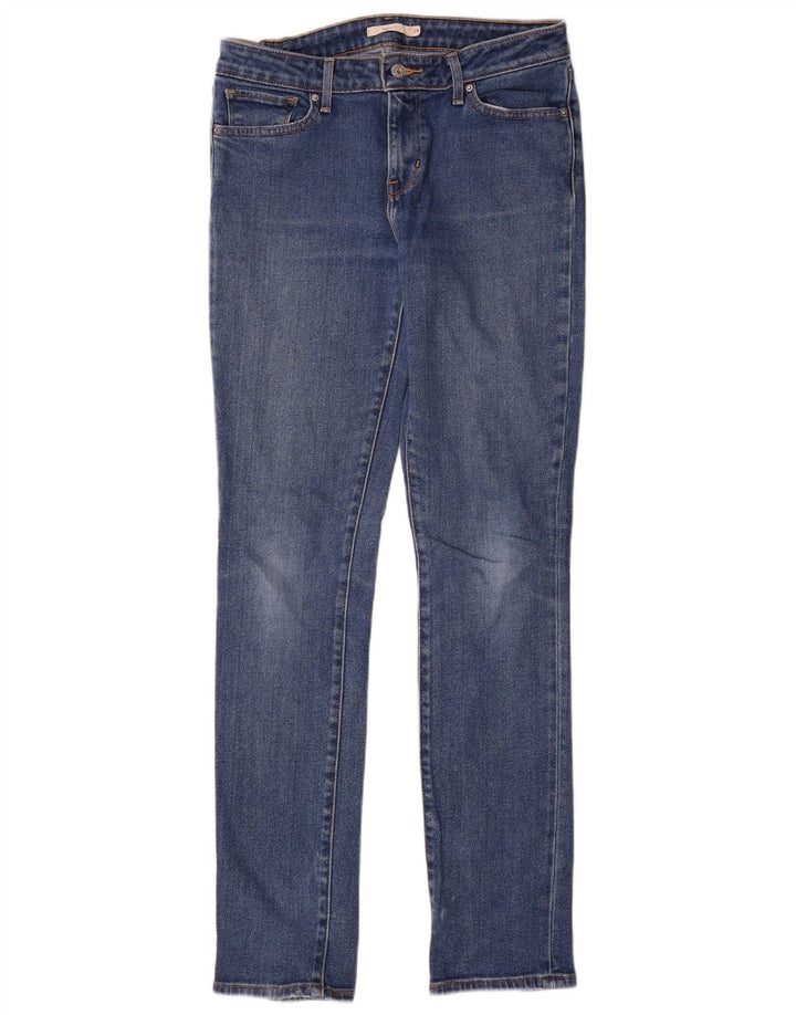 Levi's ženske 712 uske traperice W29 L32 plavi pamuk