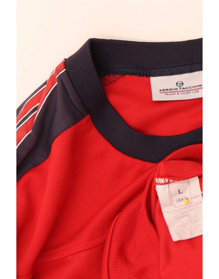 Sergio Tacchini muška majica s grafičkim motivima, velika crvena boja