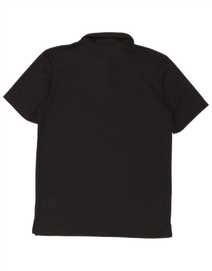 Adidas Climalite polo majica za dječake 13-14 godina crna poliester