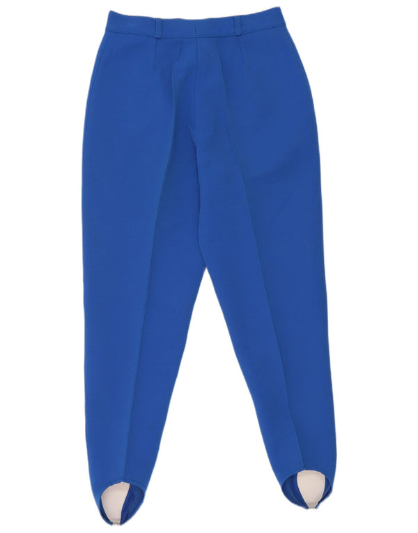 Belfe & Womens Stirrup Trousers UK 16 Large W28 L30 Blue
