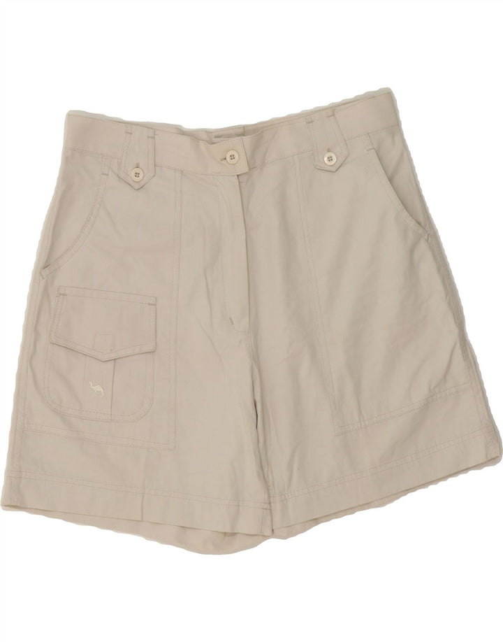 CAMEL Womens Cargo Shorts IT 44 Medium W32 White Cotton Vintage Camel and Second-Hand Camel from Messina Hembry 