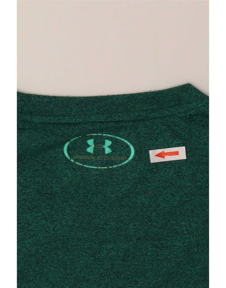 Under Armour muška široka majica kratkih rukava Srednje zelene fleke