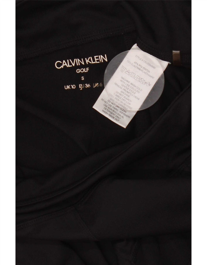 Calvin Klein ženske tajice za golf Graphic UK 10 Male crne poliesterske