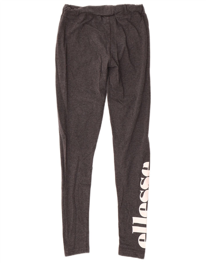 Ellesse ženske grafičke tajice UK 10 male sive pamučne