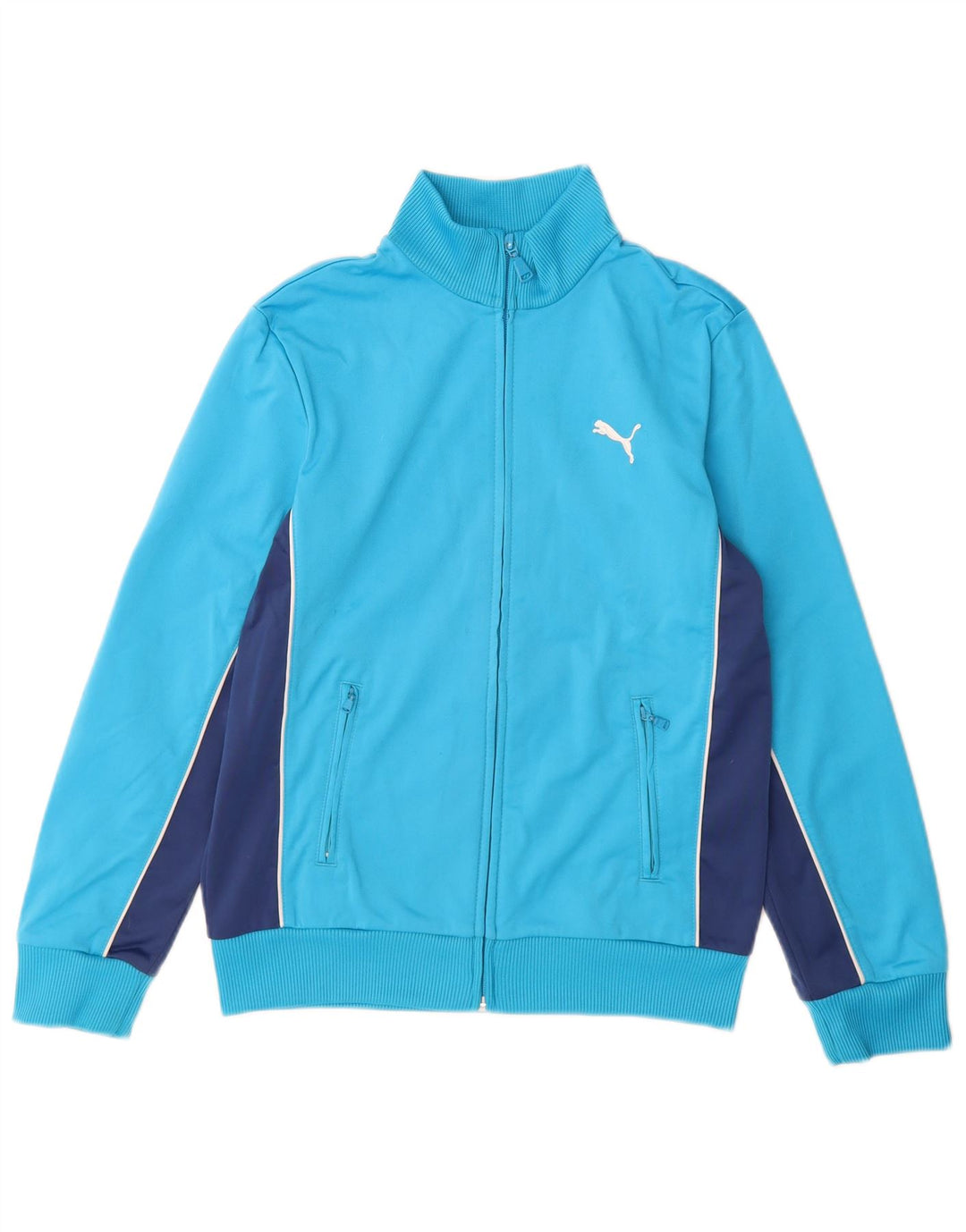 Adidas trenirka za dječake 11-12 godina plava poliesterska boja