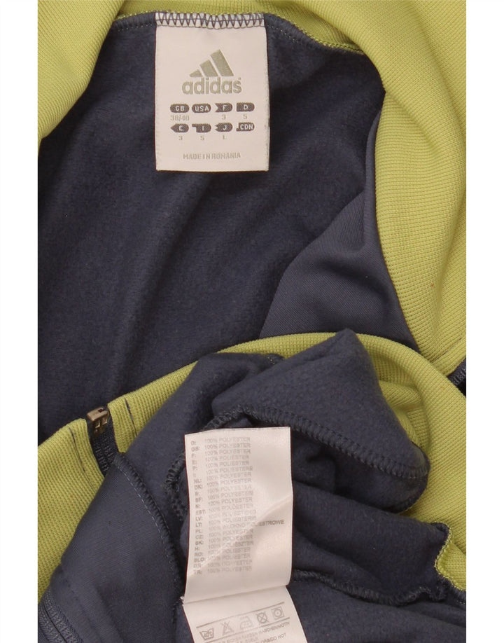 Adidas muška trenirka gornja jakna UK 38/40 srednje siva poliester u boji