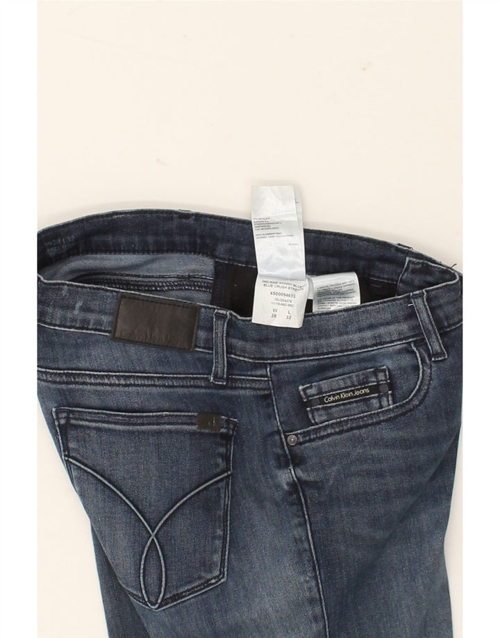 CALVIN KLEIN Womens Slim Jeans W28 L26  Blue Cotton Vintage Calvin Klein and Second-Hand Calvin Klein from Messina Hembry 