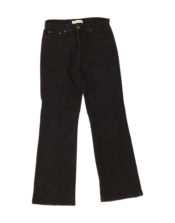 LEVI'S Womens 512 High Rise Bootcut Jeans US 10 Large W27 L30 Black Vintage Levi's and Second-Hand Levi's from Messina Hembry 