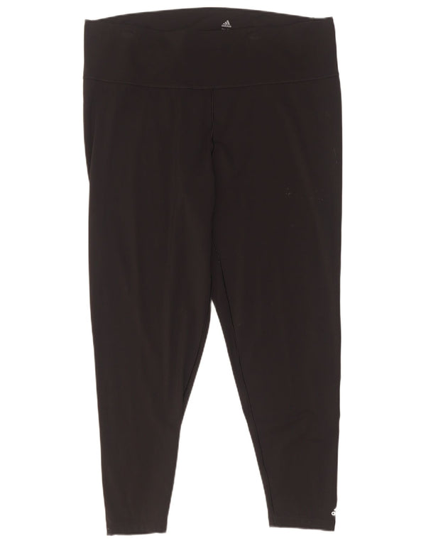 Adidas ženske kratke tajice UK 24/26 2XL crni najlon