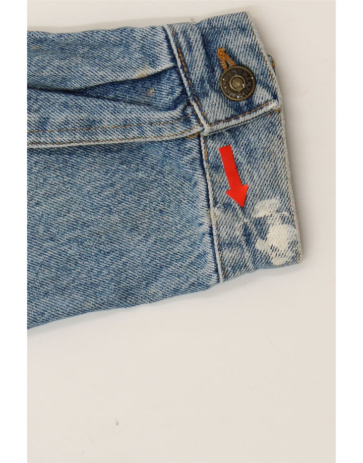 WAMPUM Mens Denim Jacket UK 38 Medium Blue Vintage Wampum and Second-Hand Wampum from Messina Hembry 