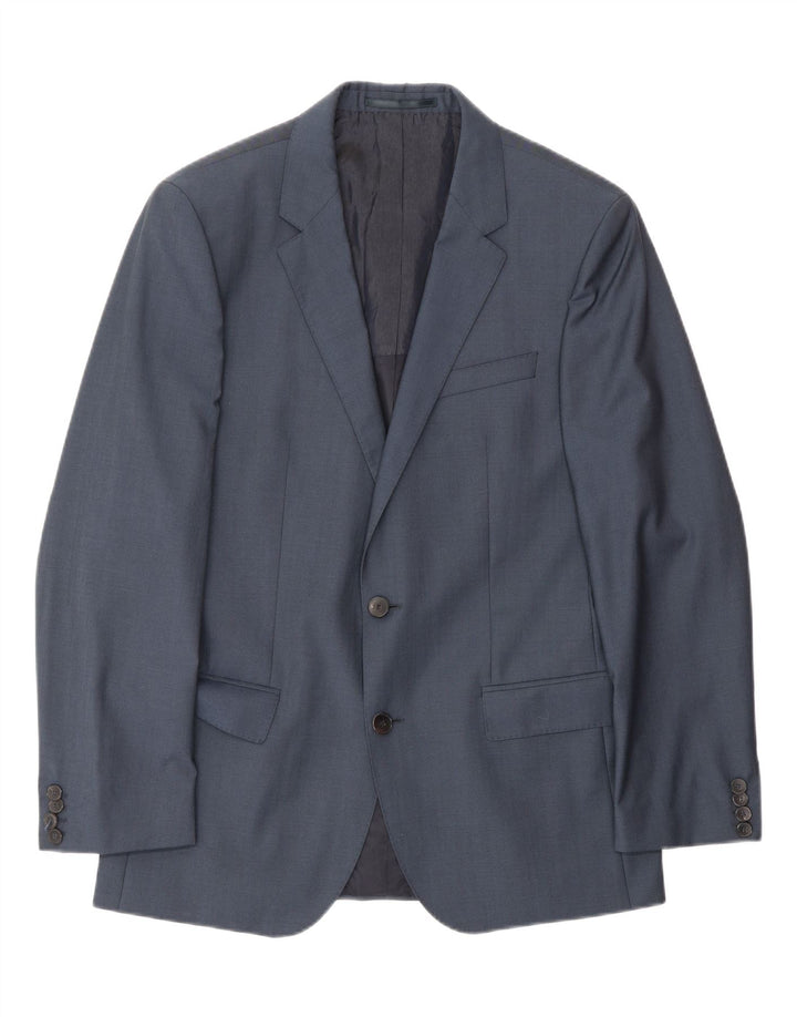 Hugo Boss muška jakna s 2 gumba IT 48 Srednje tamnoplava vuna