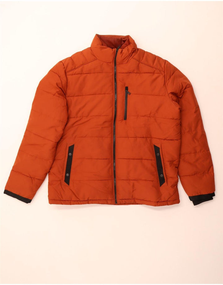 Marks & Spencer muška podstavljena jakna UK 42 XL smeđi poliester