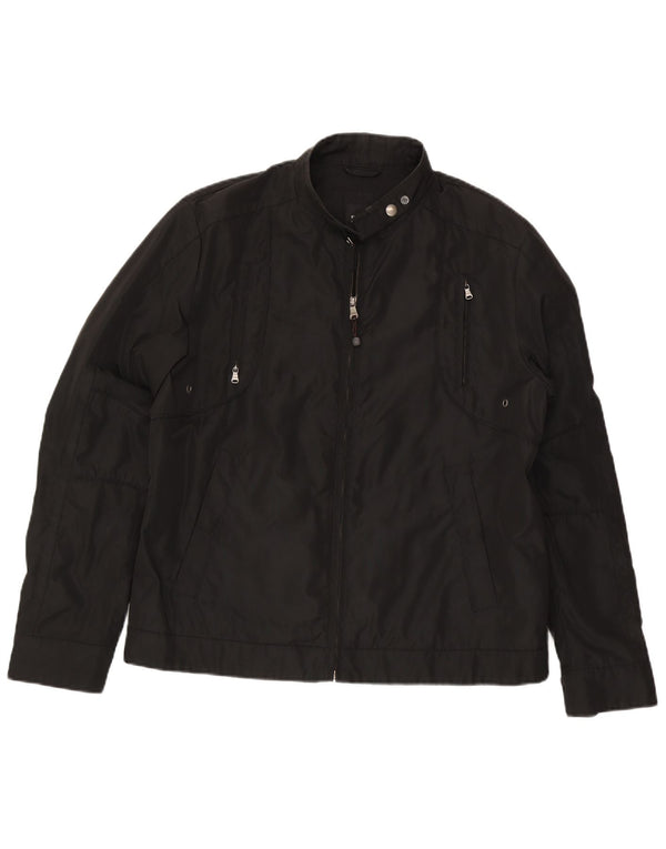 Muška bomber jakna Hugo Boss EU 54 2XL crni poliester