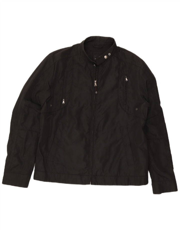 Muška bomber jakna Hugo Boss EU 54 2XL crni poliester
