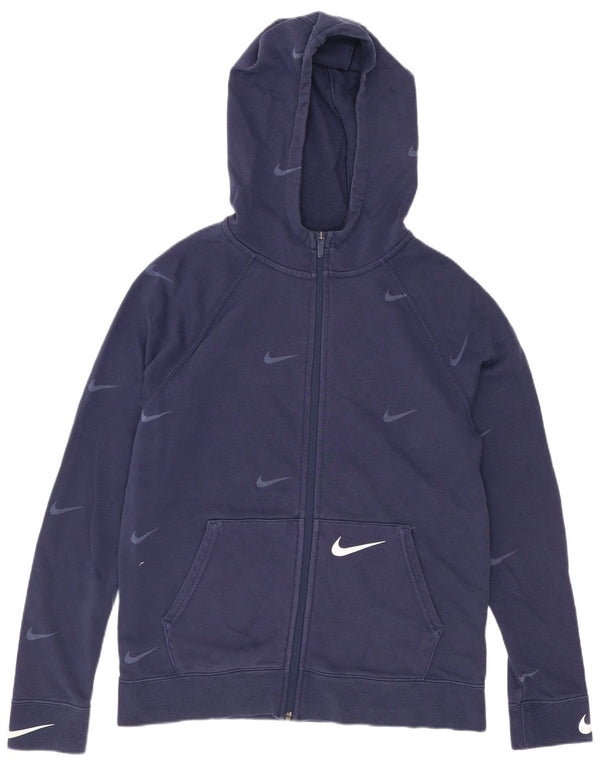 Nike Boys Graphic Standard Fit Zip pulover s kapuljačom 13-14 godina XL tamnoplavi