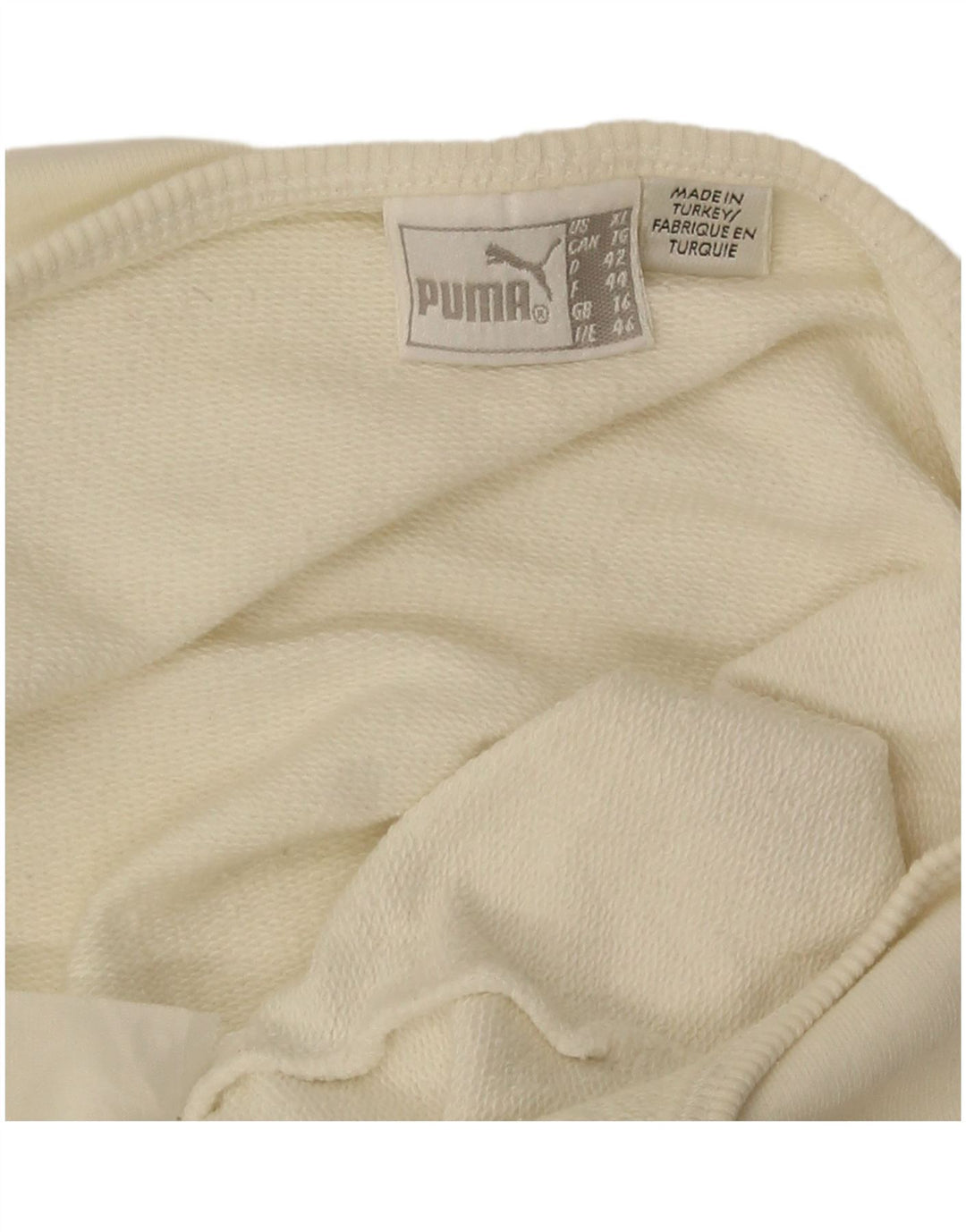 Puma ženska majica s kratkim rukavima s grafikama UK 16 Large Off White
