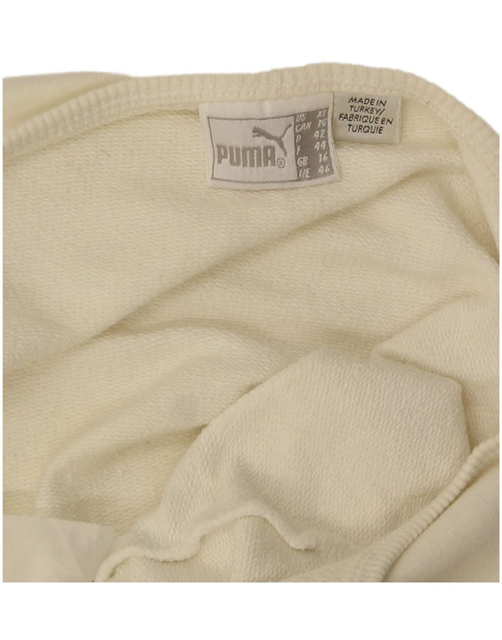Puma ženska majica s kratkim rukavima s grafikama UK 16 Large Off White