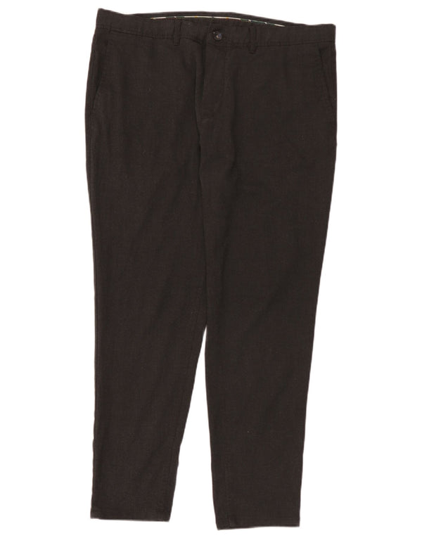 Zara muške uske chino hlače EU 46 XL W36 L29 sive