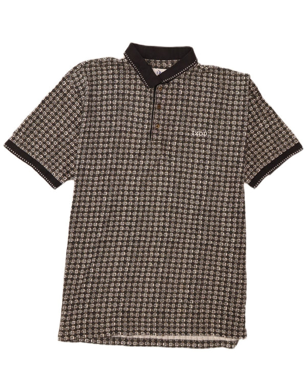 Izod muška polo majica velika tamnoplava geometrijska pamuk