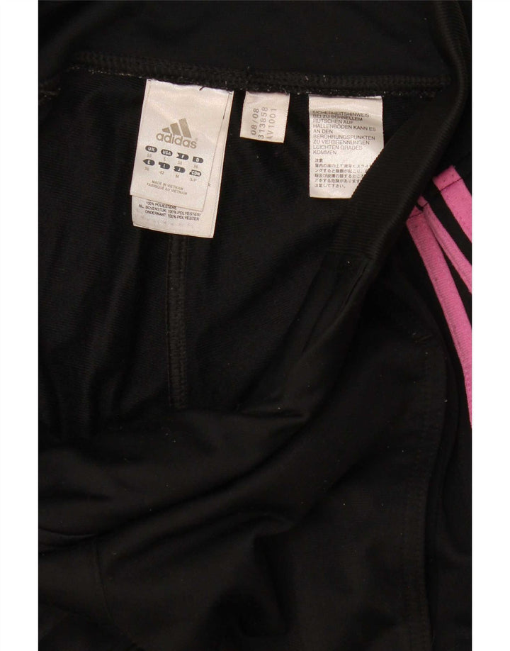 Adidas ženske hlače za trenirku UK 10 male crne poliesterske