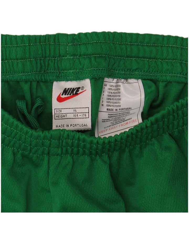 Nike Sportske kratke hlače za dječake 13-14 godina XL zeleni poliester