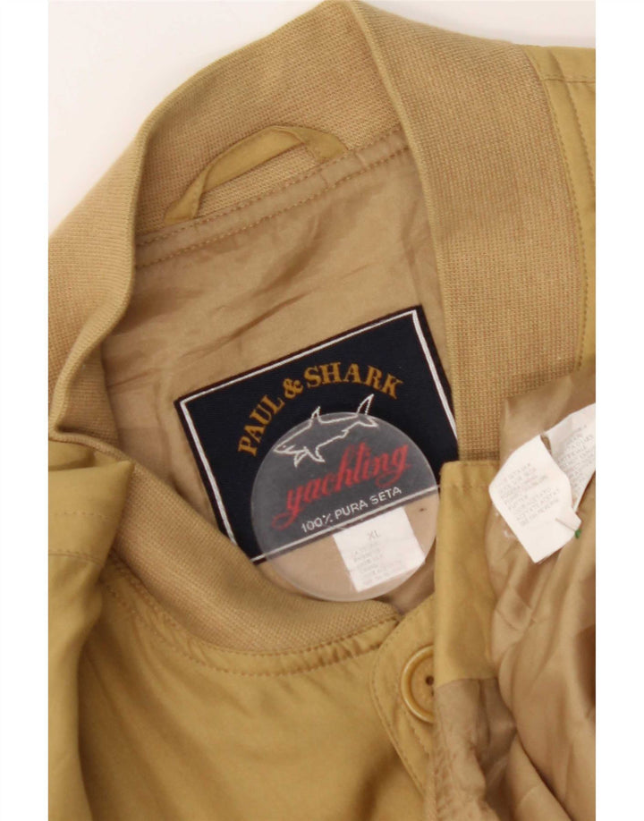 Paul & Shark muška bomber jakna UK 42 XL žuta svila