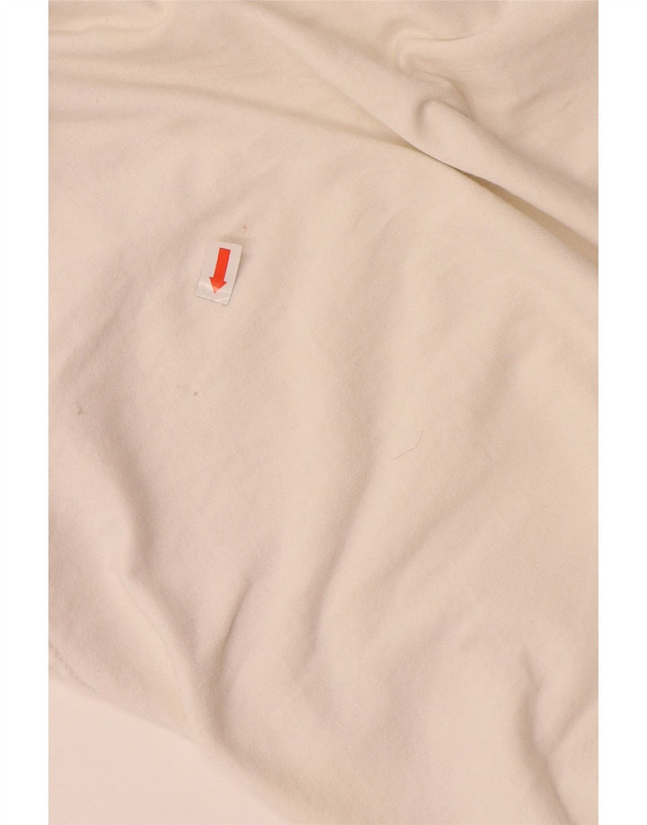 VINTAGE polo majica za dječake 15-16 godina srednje bijele maskirne pamučne boje