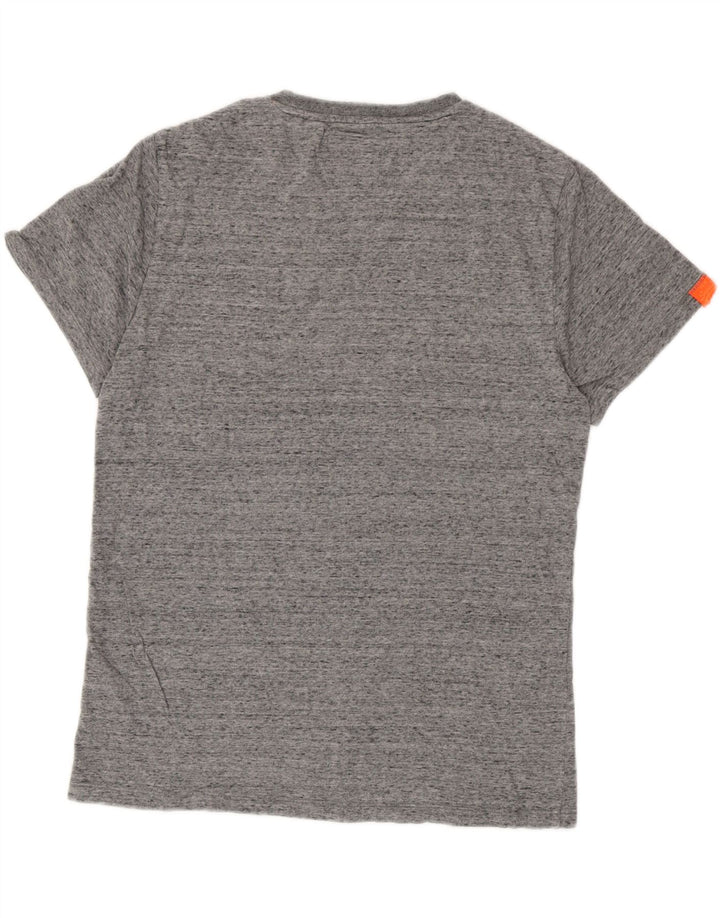 Superdry muška majica kratkih rukava Veliki sivi flekasti pamuk