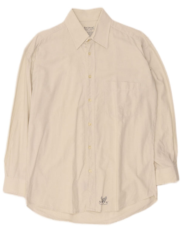 Avirex muška košulja Large Off White Cotton