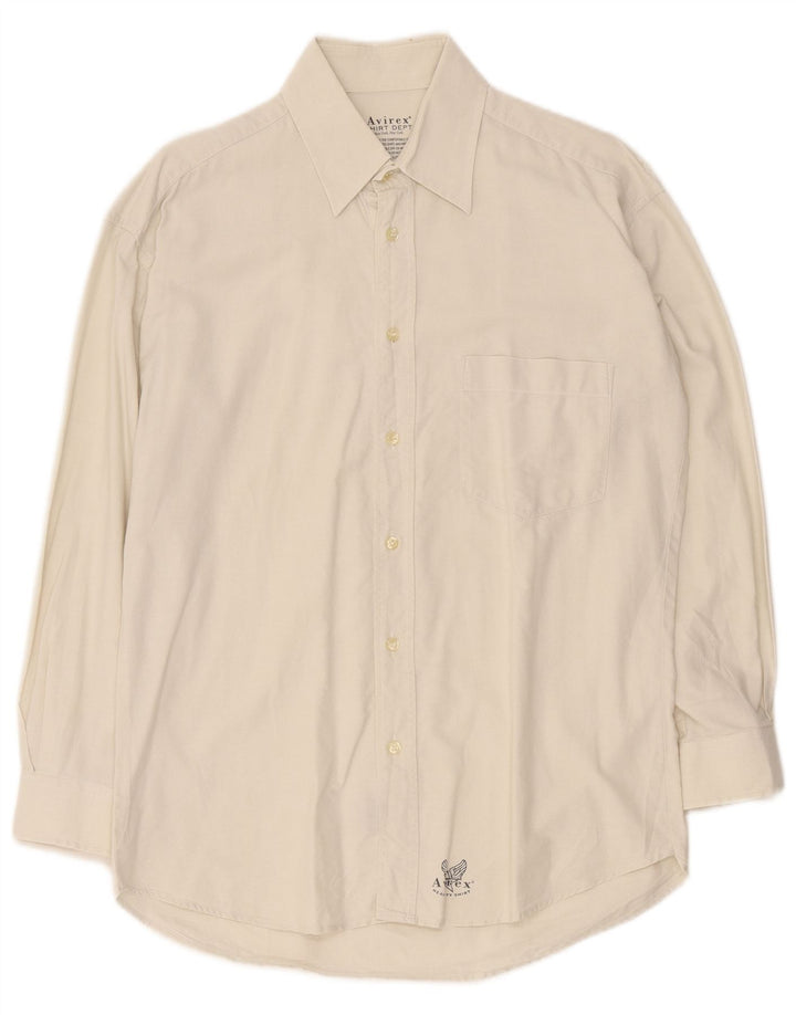 Avirex muška košulja Large Off White Cotton