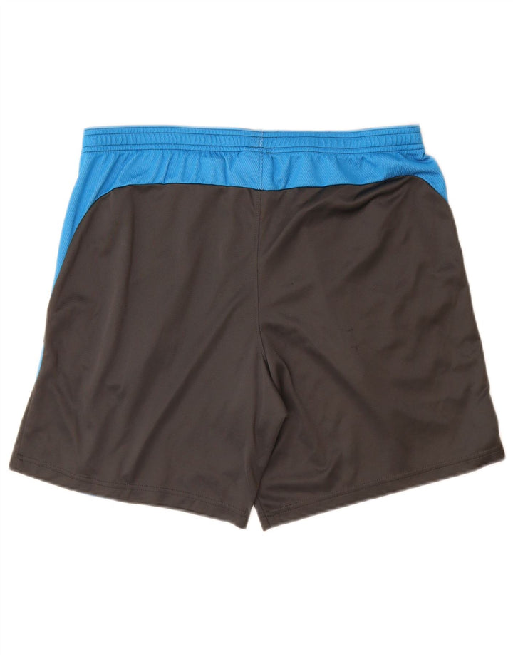 Nike muške Dri Fit sportske kratke hlače velike crne boje od poliestera