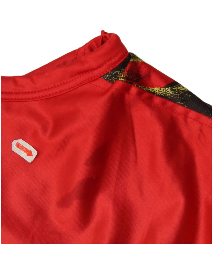 BRIKO Muška trenirka bez rukava Gornja jakna XL Red Colourblock poliester