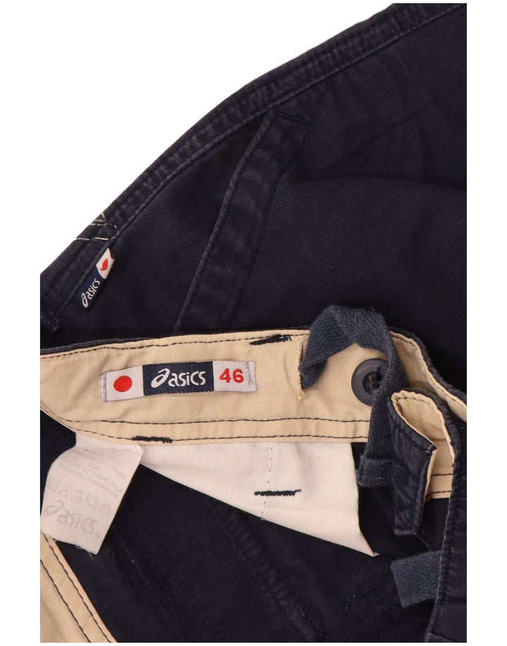 Asics muške kargo kratke hlače IT 46 male W30 tamnoplavi pamuk