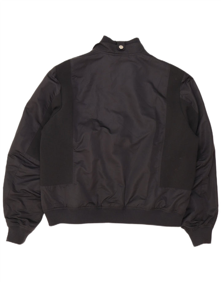 Muška bomber jakna Trussardi Jeans IT 58 4XL crni poliester