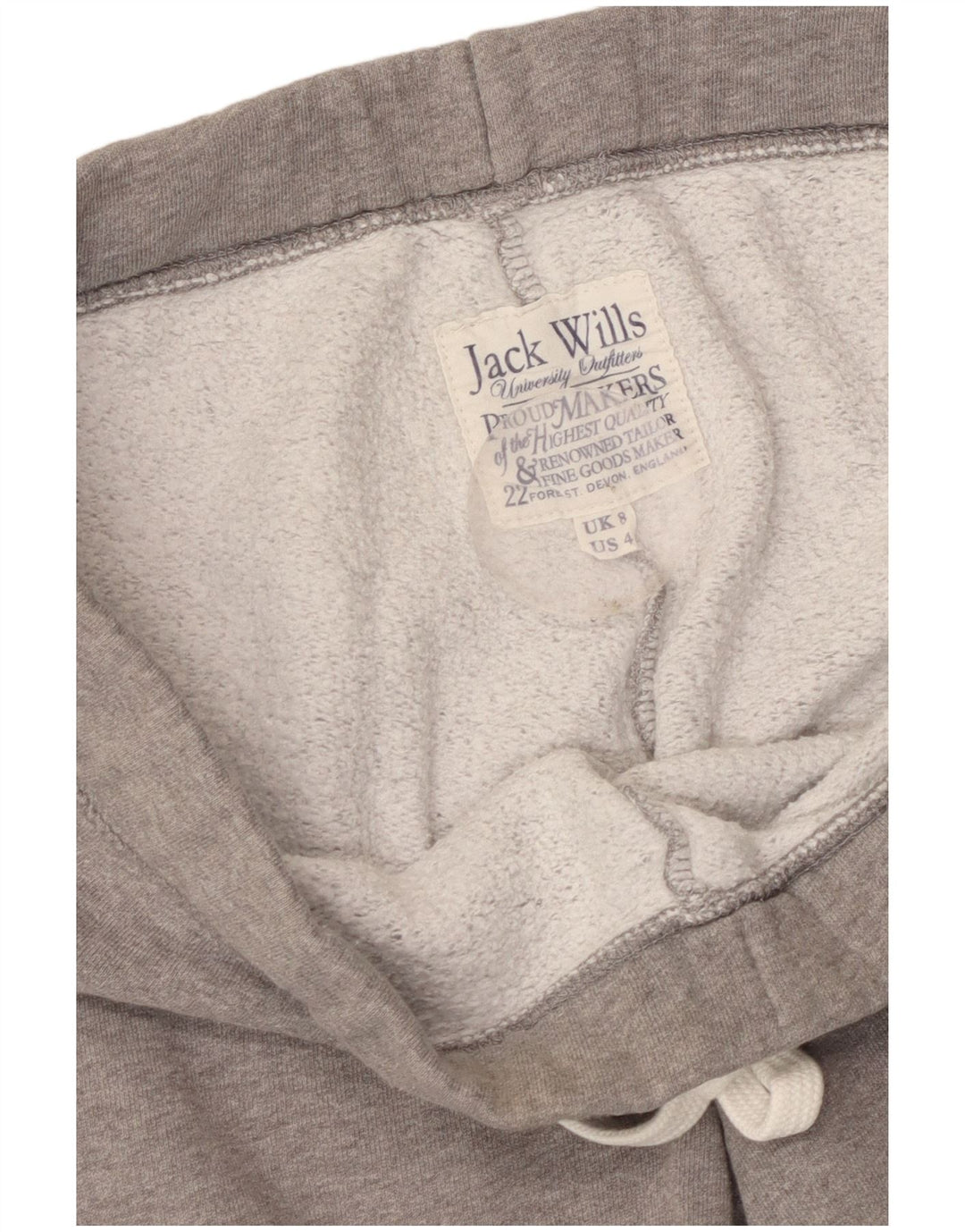 JACK WILLS Ženske trenirke s grafičkim motivima Joggers UK 8 Male sive