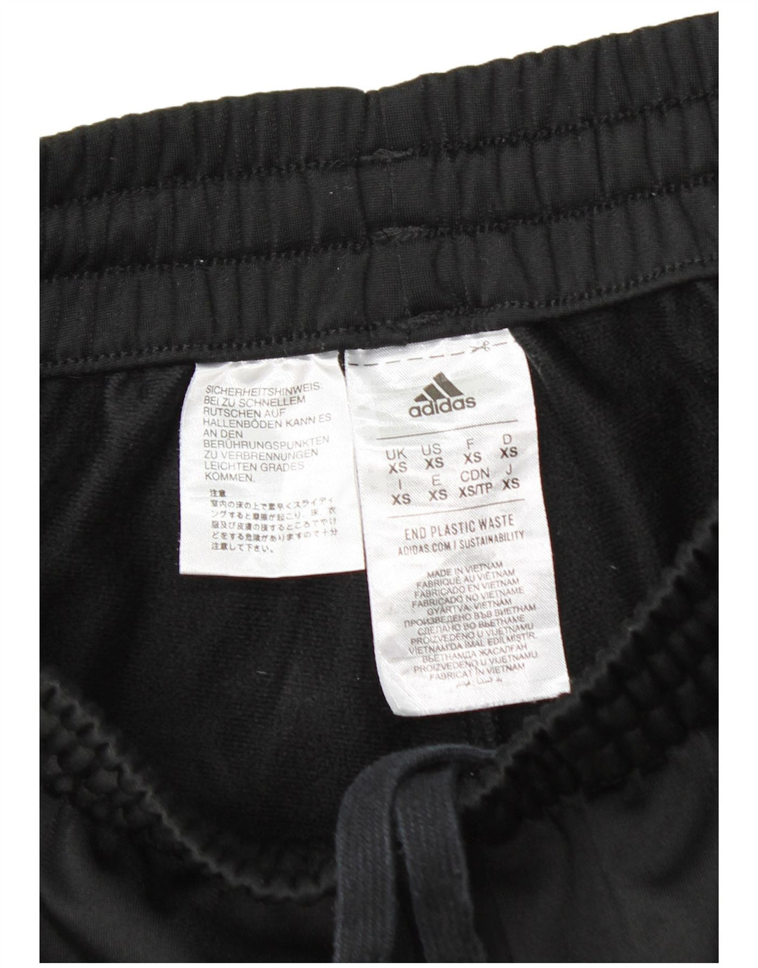 Adidas muške trenirke hlače Joggers XS crni poliester