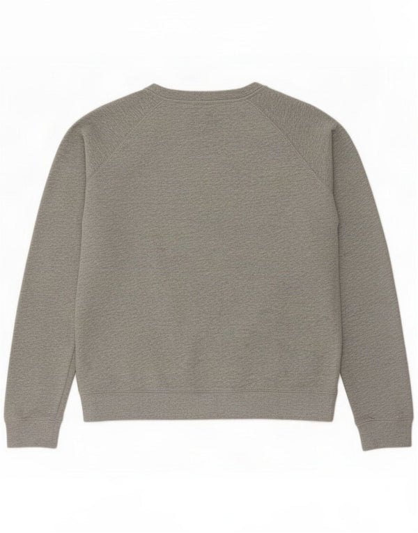 Jack Wills Ženska majica s kratkim rukavima UK 10 Small Gray Cotton