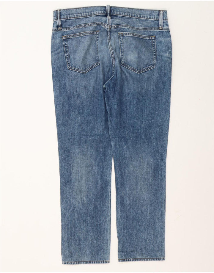 J. Crew Muške uske traperice W34 L28 Plavi pamuk