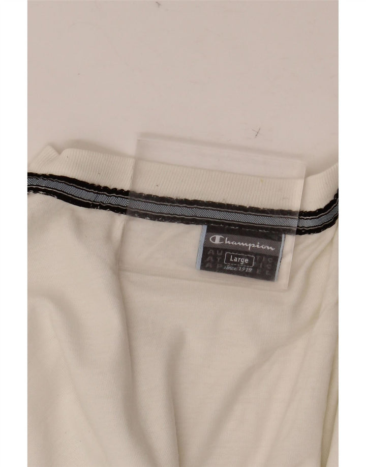 CHAMPION Ženska majica s grafičkim motivima UK 16 Large White