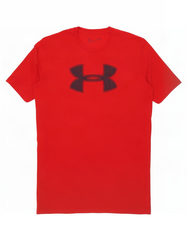 Under Armour muška majica s grafičkim motivima, srednje crvena