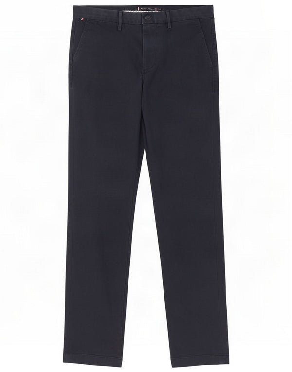 Tommy Hilfiger Mens Slim Chino hlače W30 L32 Navy Blue
