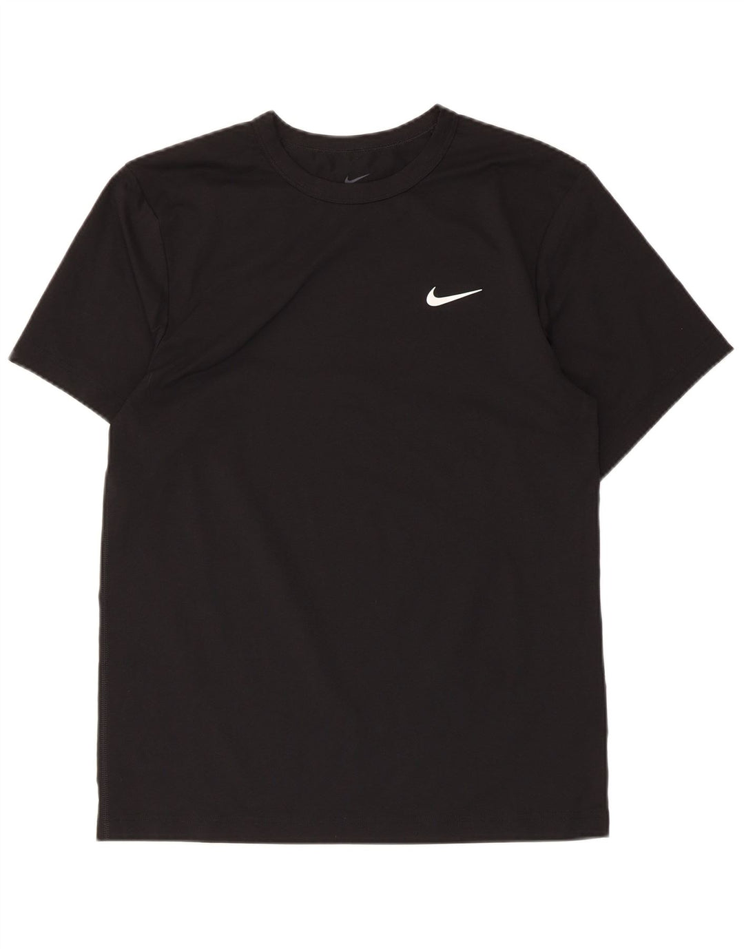 Nike Dri Fit majica kratkih rukava, mali crni poliester