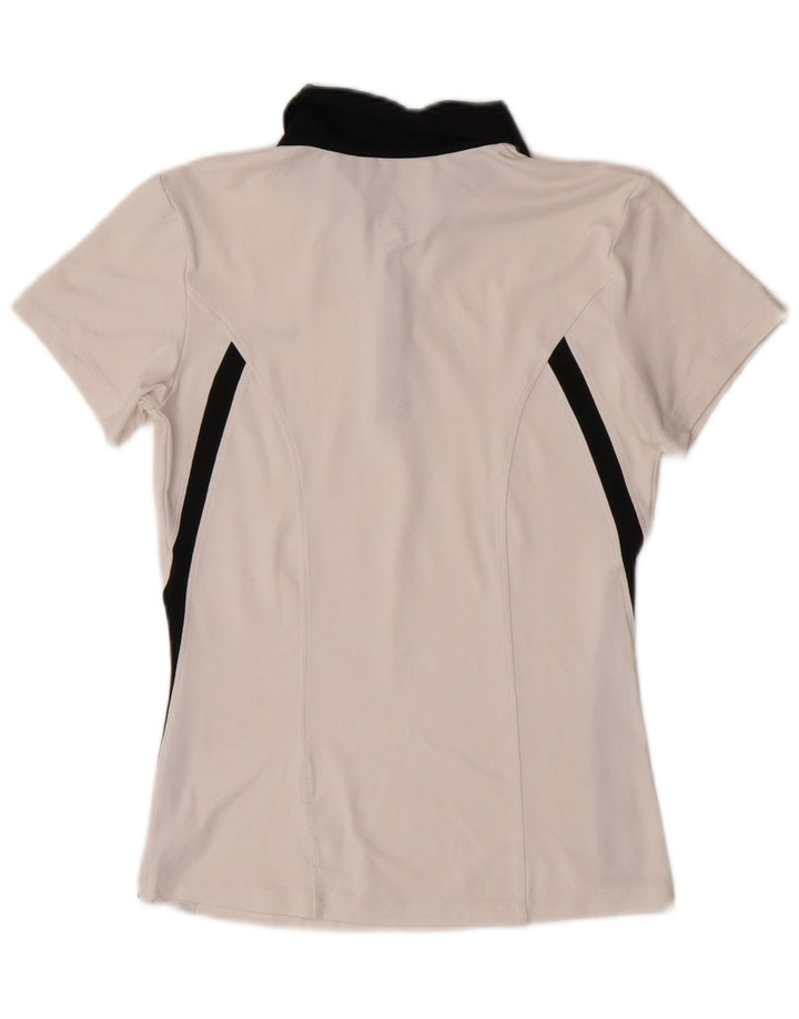 Nike ženska polo majica Dri Fit UK 10 Small White Colourblock