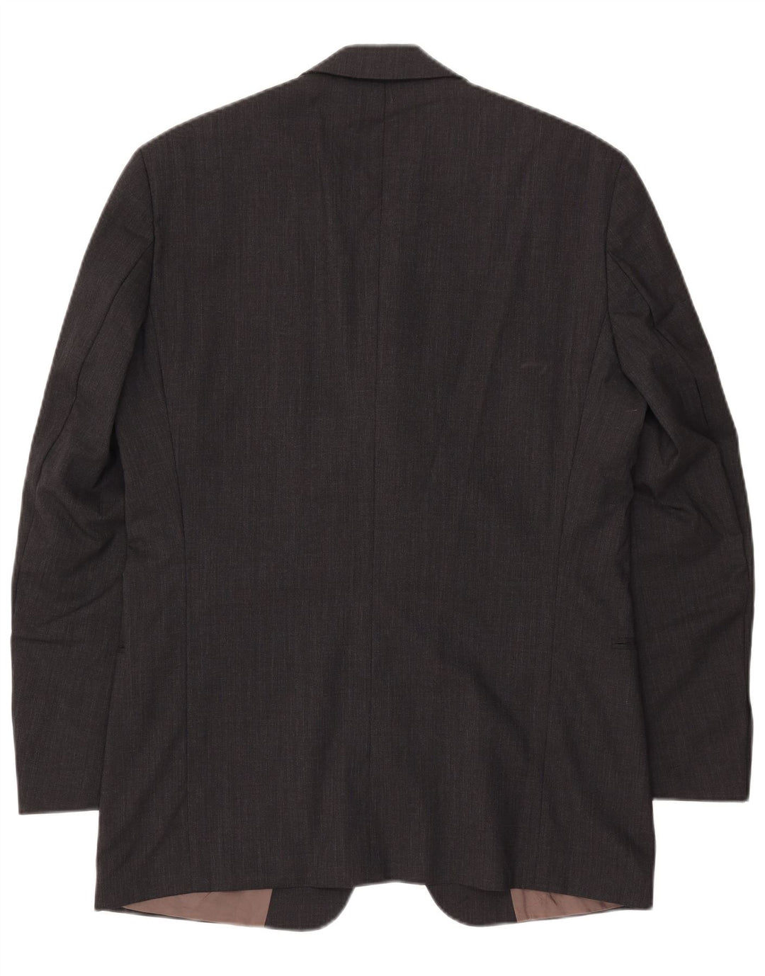 HUGO BOSS Muška jakna sa 3 gumba UK 40 Velika siva vuna